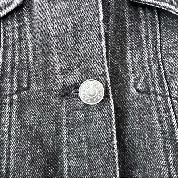 NWT TNR Black Denim Jacket size Small - Picture 4 of 11
